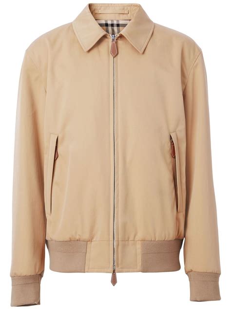 burberry harrington women neutral|Cotton Blend Harrington Jacket in Dark moss .